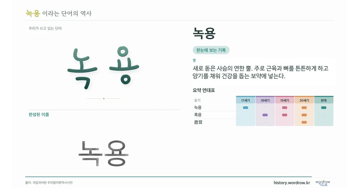녹용 대표 이미지
