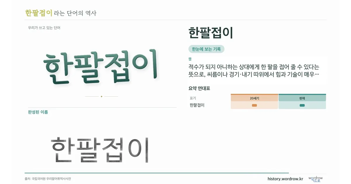 한팔접이 대표 이미지