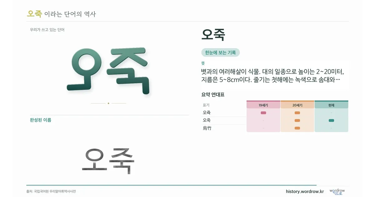 오죽 대표 이미지