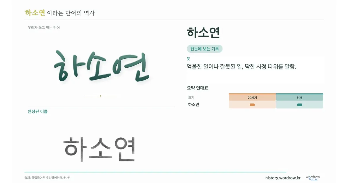 하소연 대표 이미지