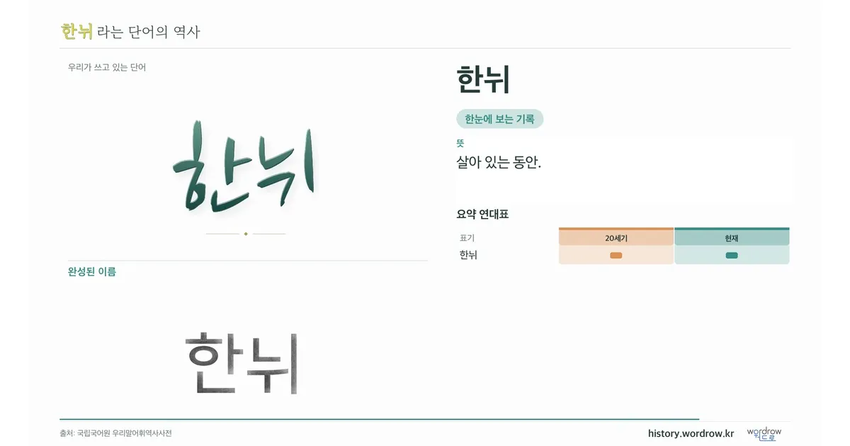 한뉘 대표 이미지