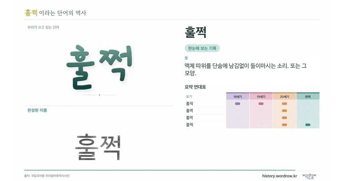 훌쩍 대표 이미지