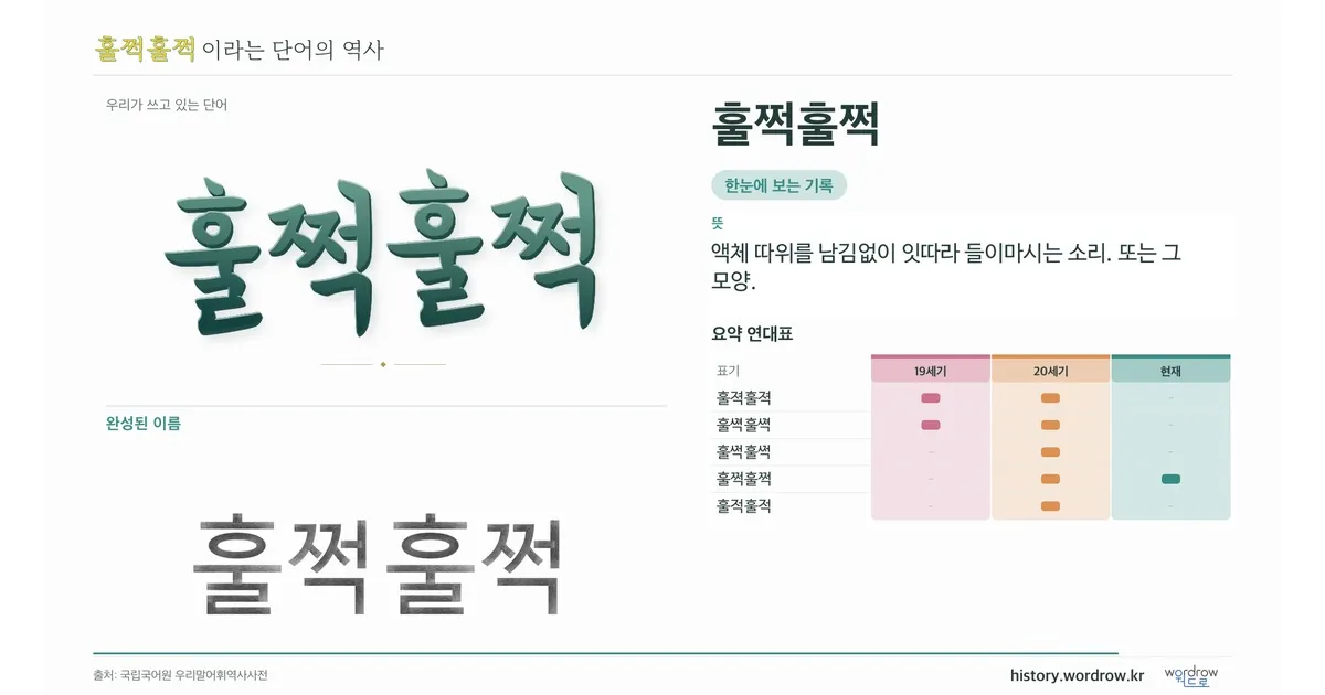 훌쩍훌쩍 대표 이미지