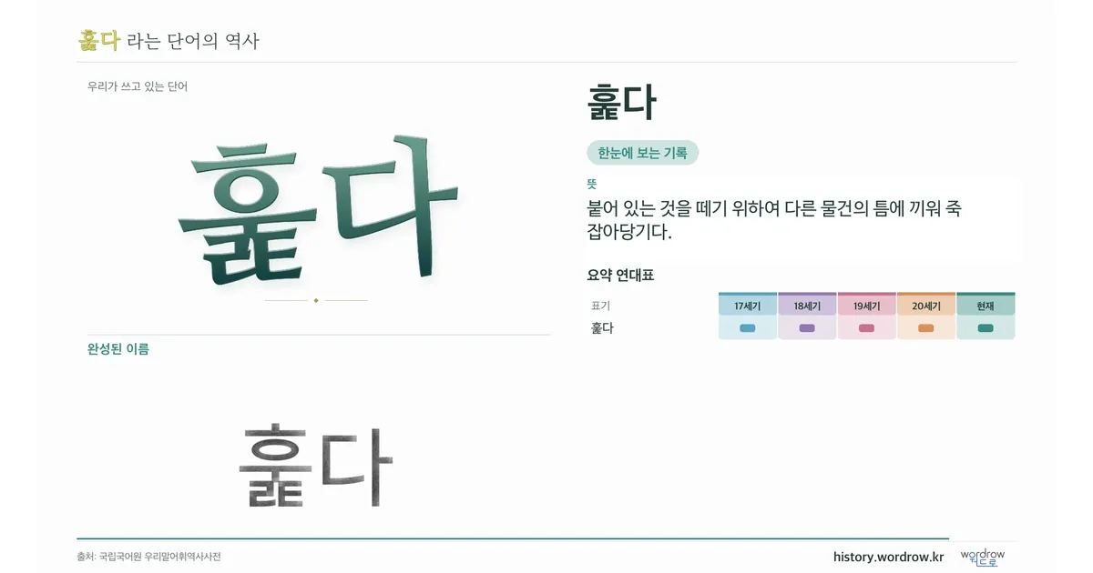 훑다 대표 이미지