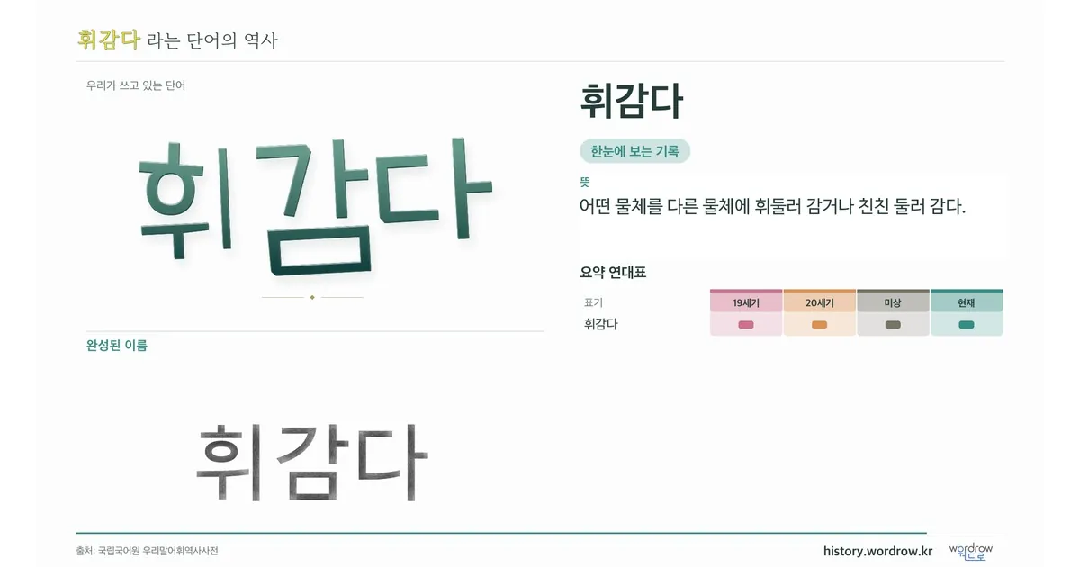 휘감다 대표 이미지