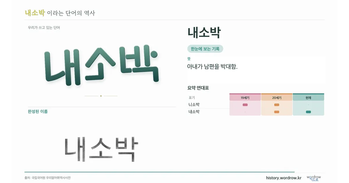 내소박 대표 이미지