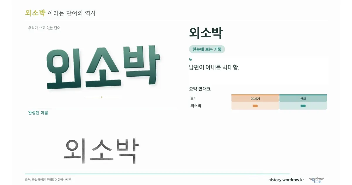 외소박 대표 이미지