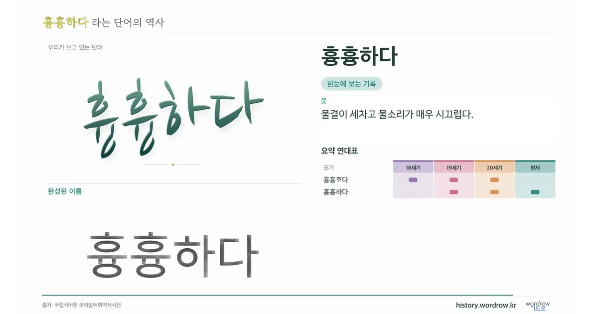 흉흉하다 대표 이미지