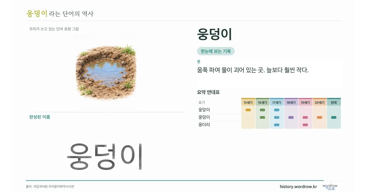 웅덩이 대표 이미지
