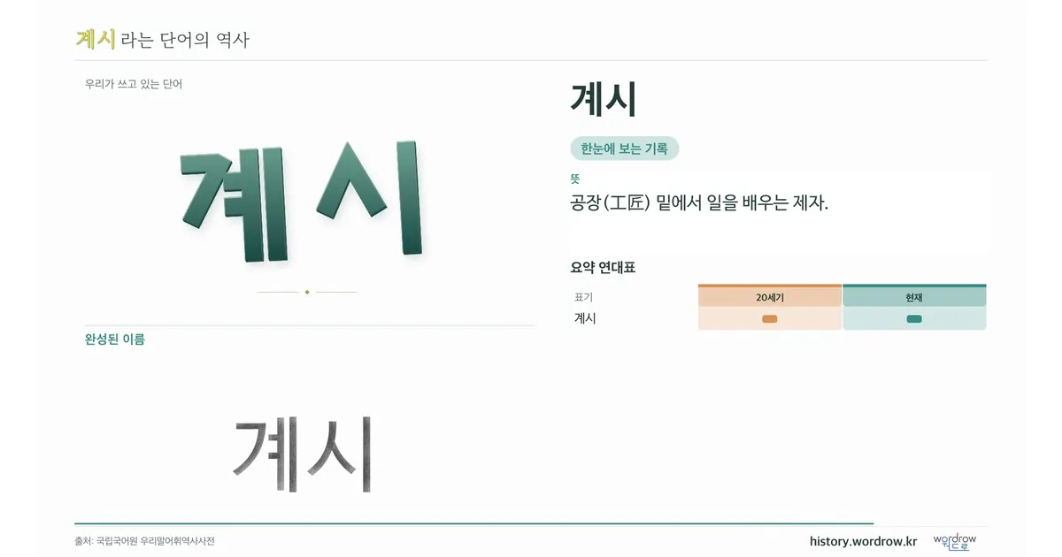 계시 대표 이미지