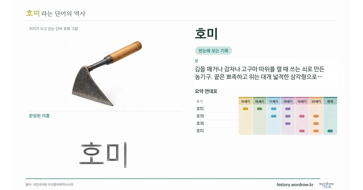 호미 대표 이미지