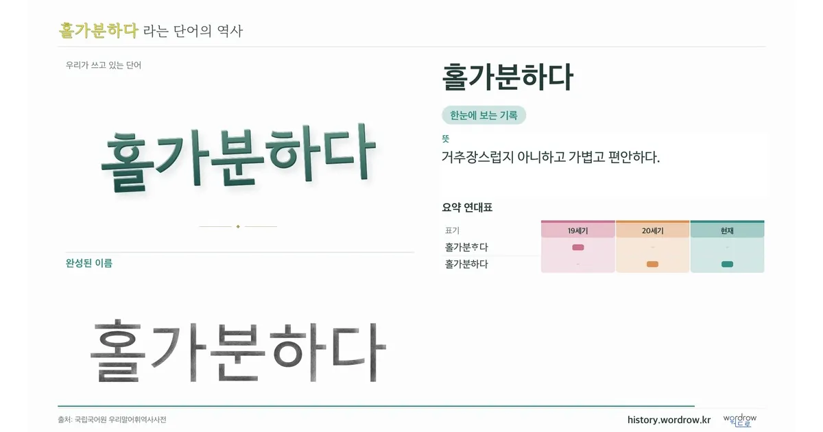 홀가분하다 대표 이미지