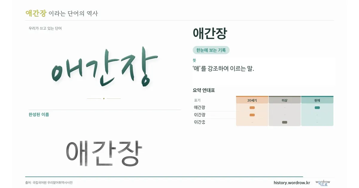 애간장 대표 이미지