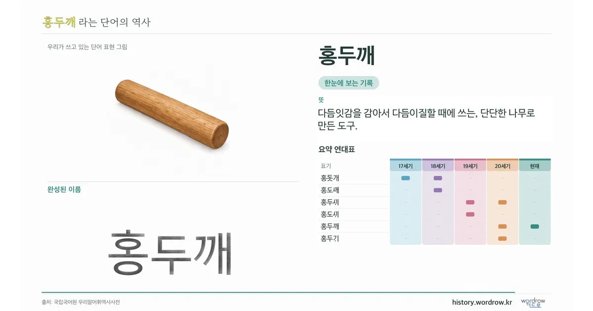 홍두깨 대표 이미지