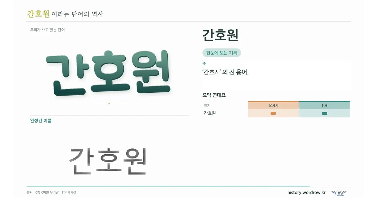 간호원 대표 이미지