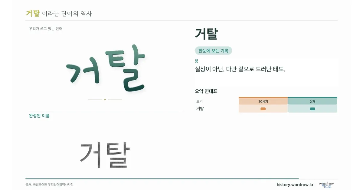 거탈 대표 이미지