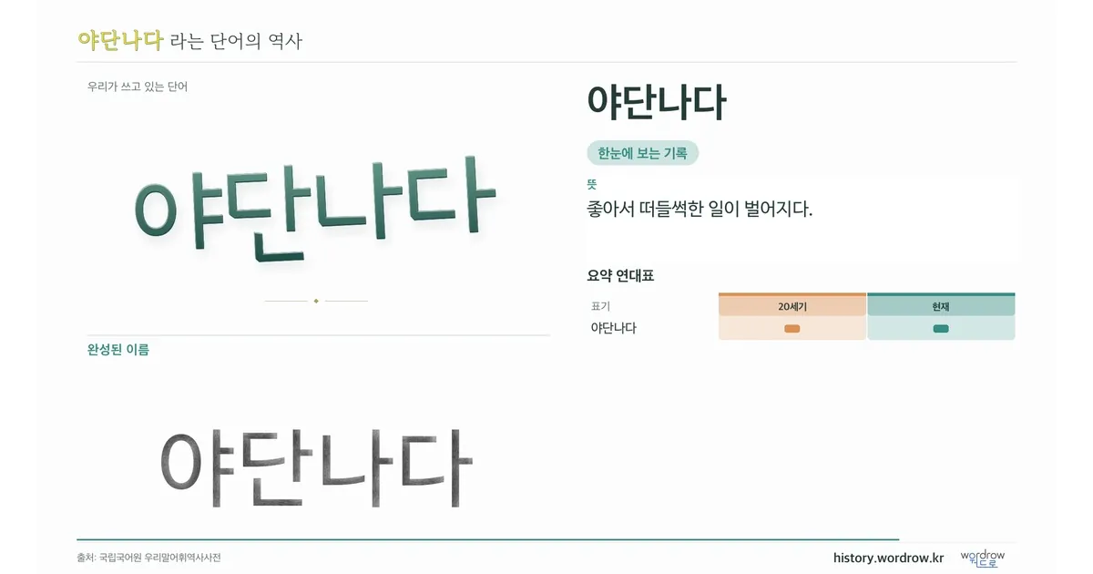 야단나다 대표 이미지