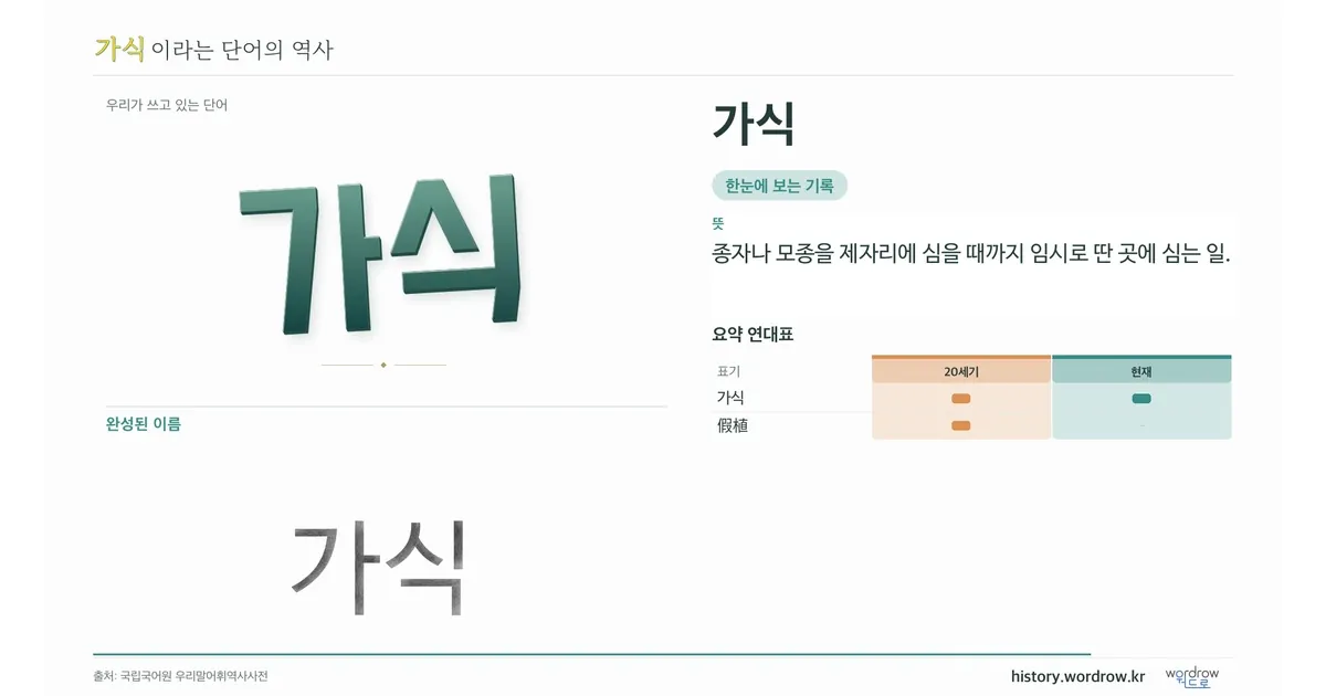 가식 대표 이미지