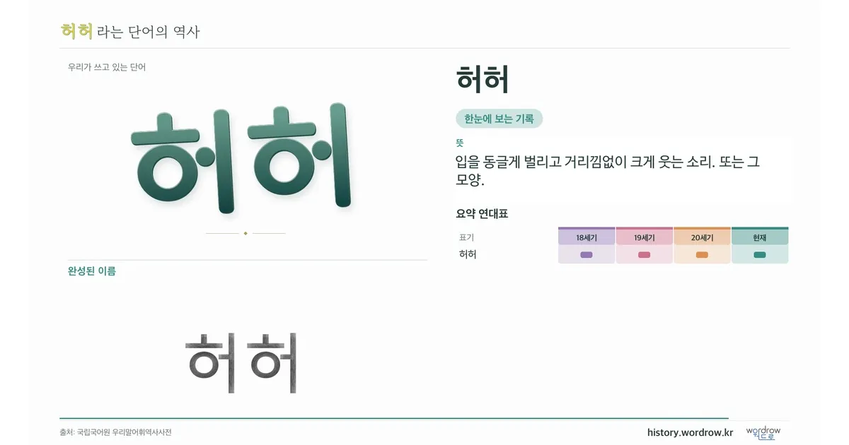 허허 대표 이미지