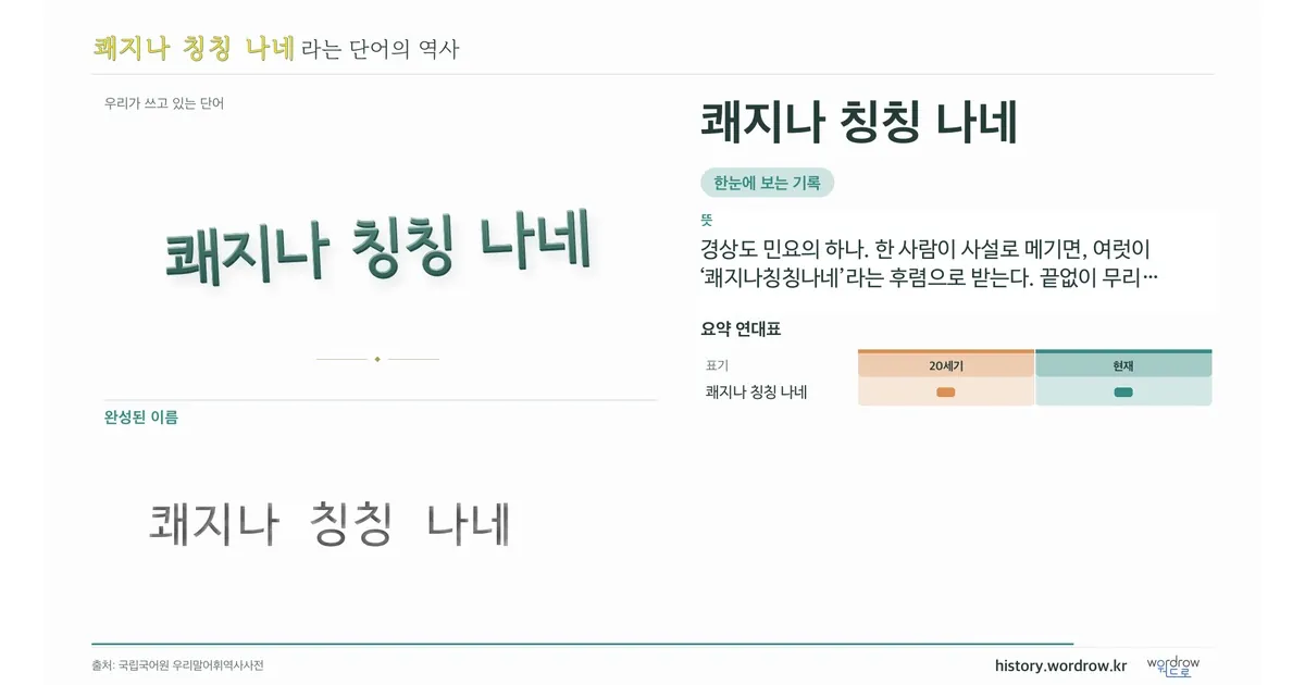 쾌지나 칭칭 나네 대표 이미지