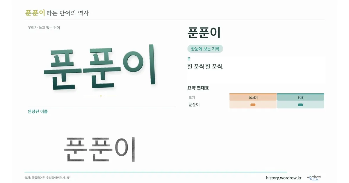 푼푼이 대표 이미지