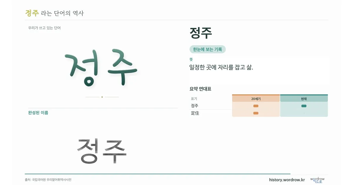 정주 대표 이미지