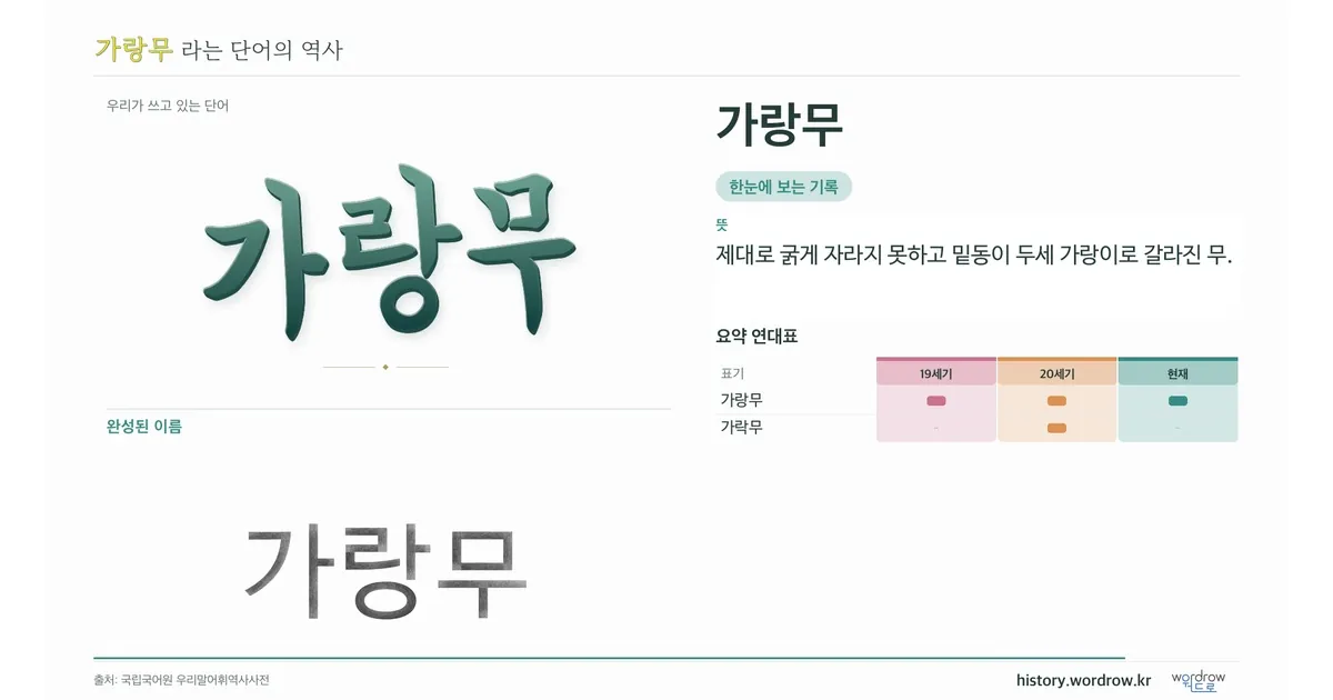 가랑무 대표 이미지