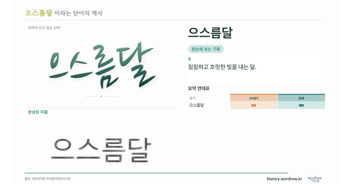 으스름달 대표 이미지