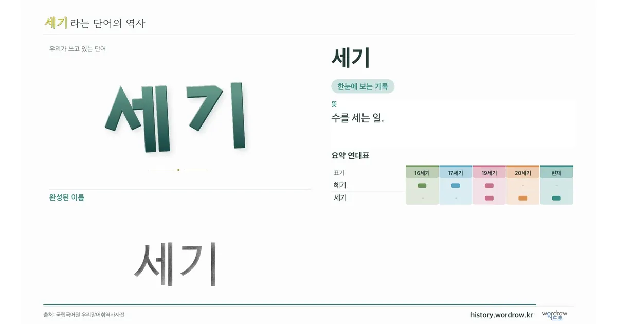 세기 대표 이미지