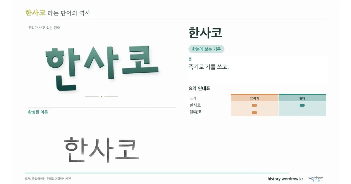 한사코 대표 이미지