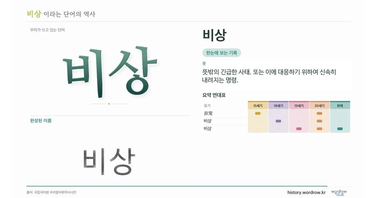 비상 대표 이미지