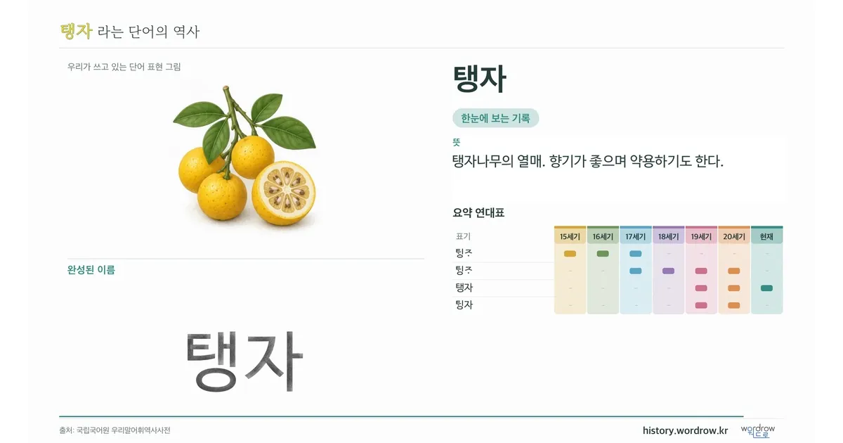 탱자 대표 이미지