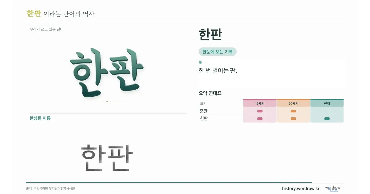 한판 대표 이미지