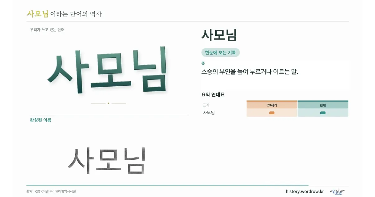 사모님 대표 이미지