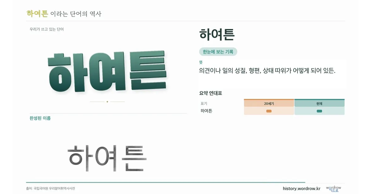하여튼 대표 이미지