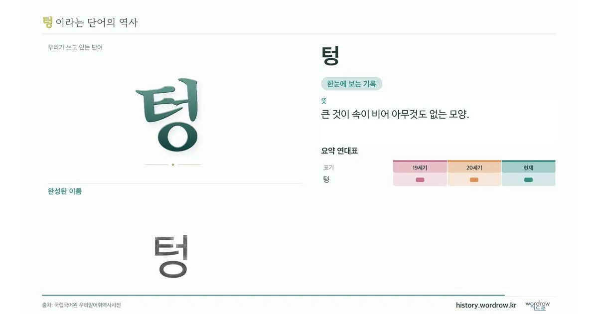 텅 대표 이미지