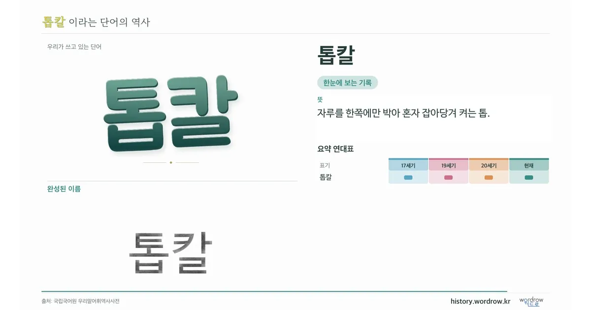 톱칼 대표 이미지
