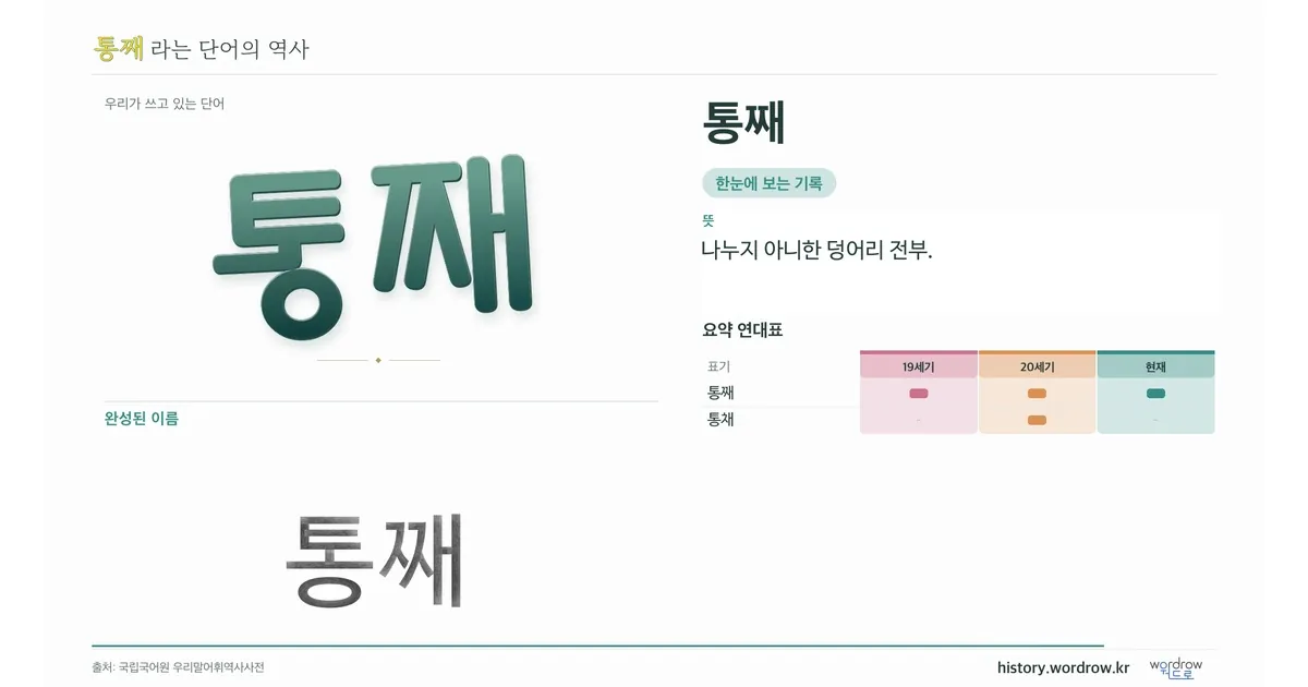통째 대표 이미지
