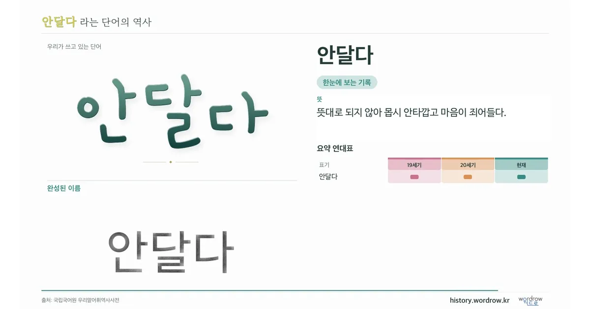 안달다 대표 이미지