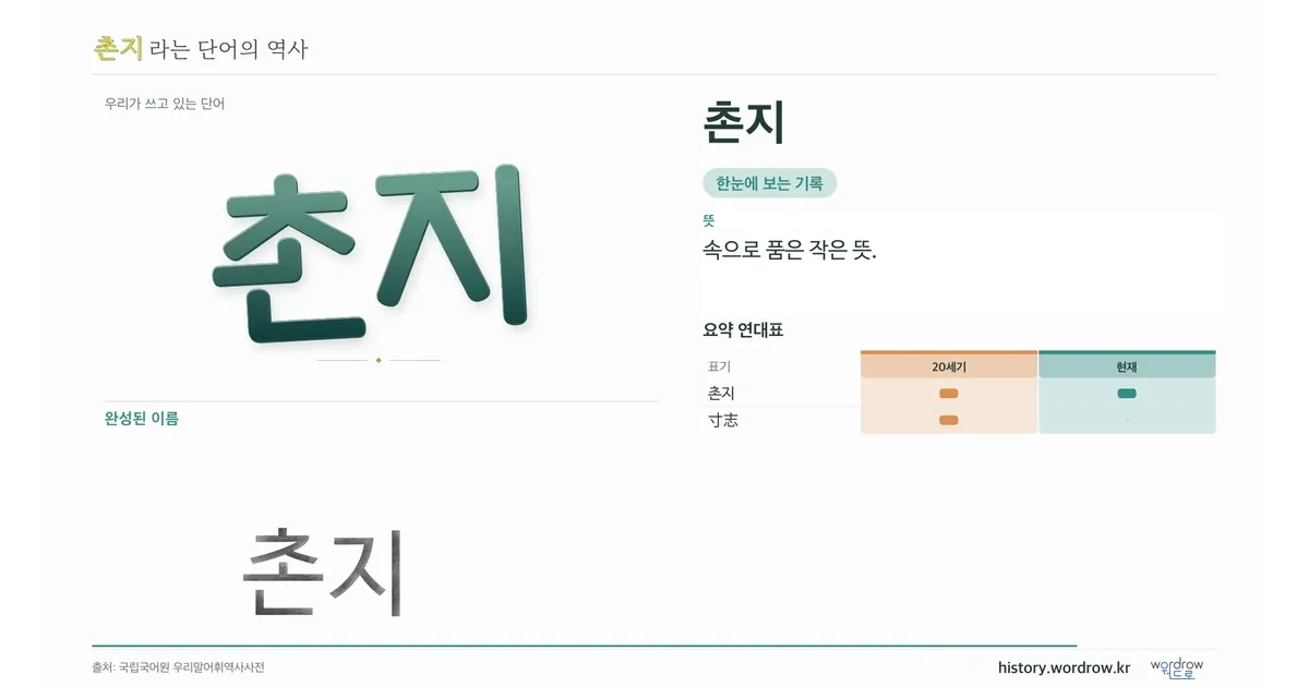 촌지 대표 이미지