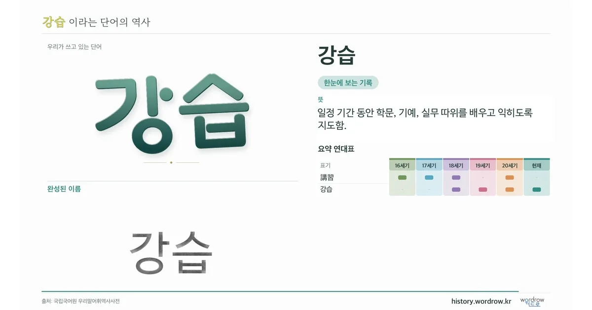 강습 대표 이미지
