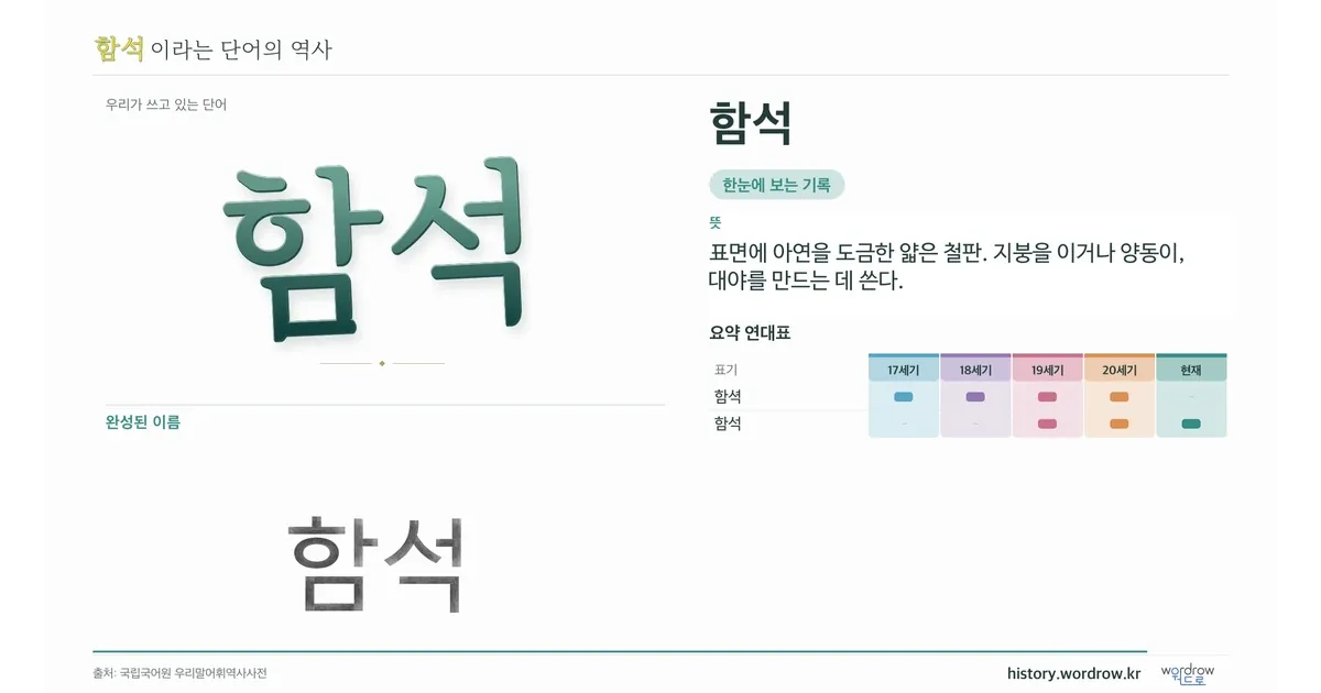 함석 대표 이미지