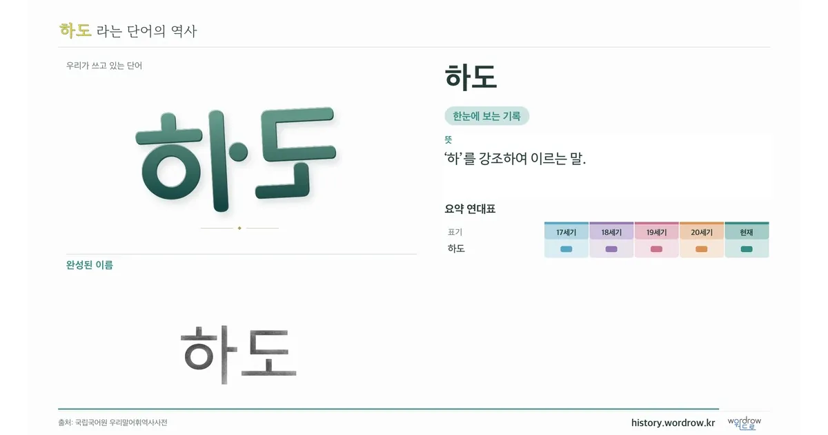 하도 대표 이미지