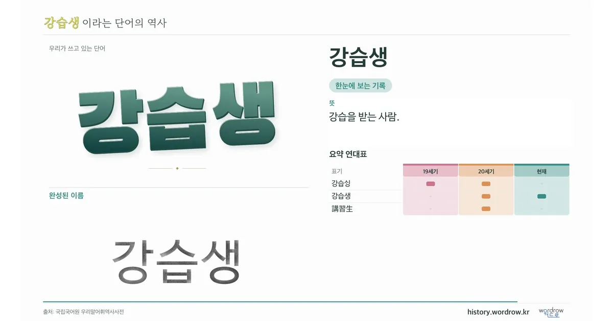 강습생 대표 이미지