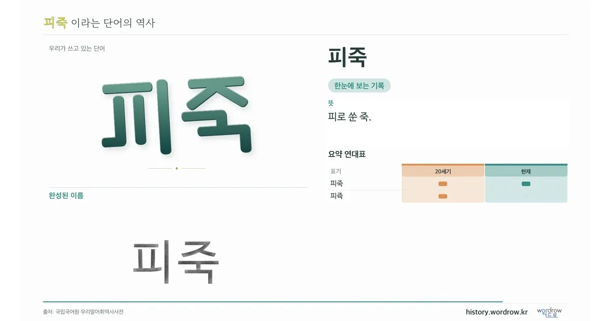 피죽 대표 이미지