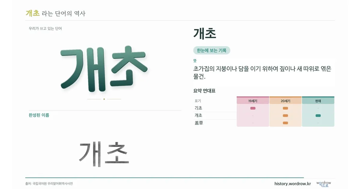 개초 대표 이미지