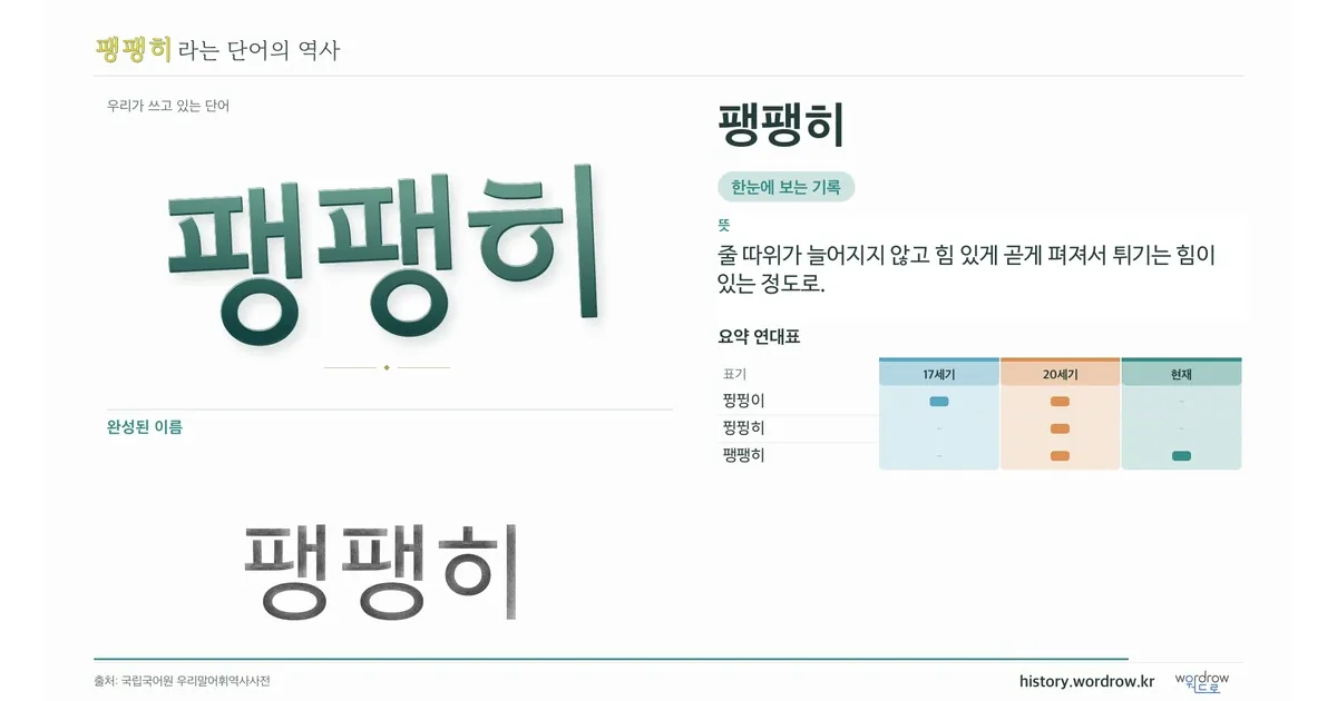 팽팽히 대표 이미지
