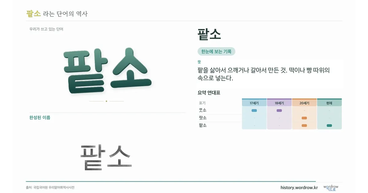 팥소 대표 이미지