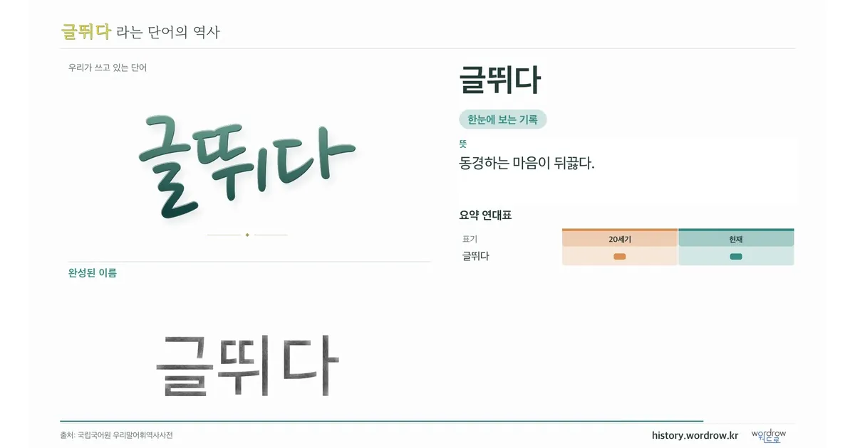 글뛰다 대표 이미지