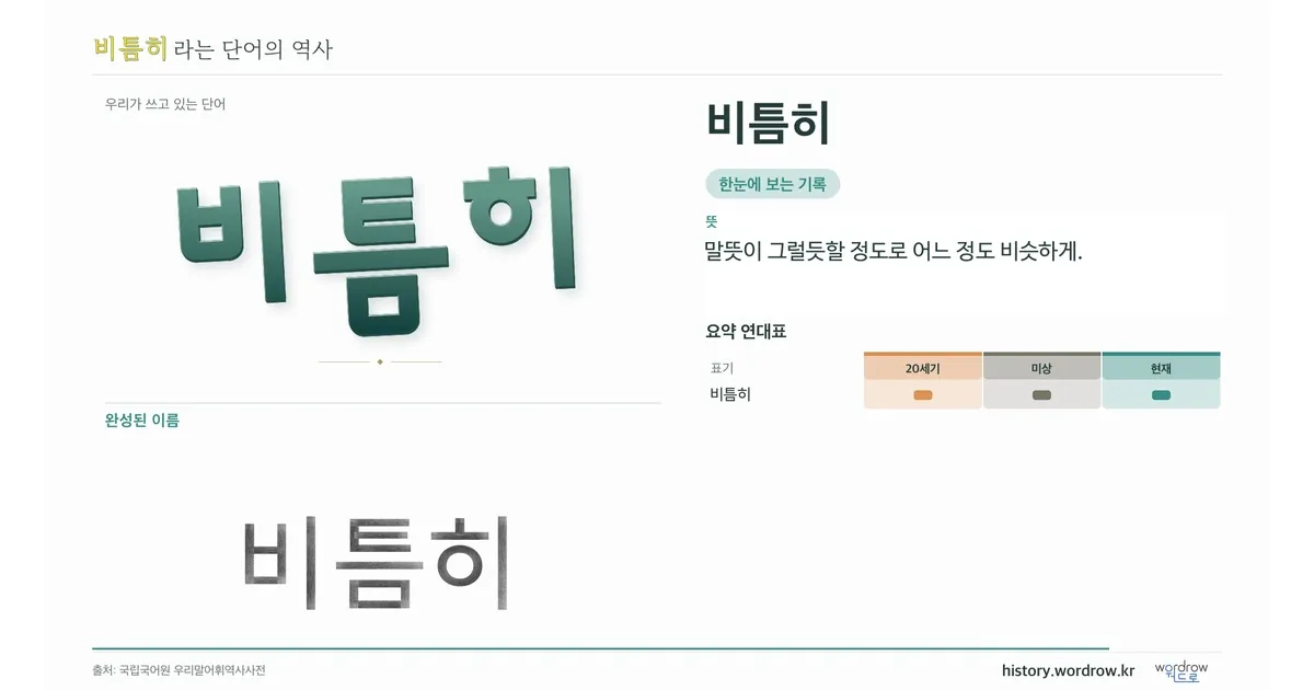 비틈히 대표 이미지